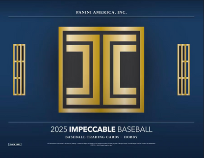 2025 Panini Impeccable Baseball Hobby Box