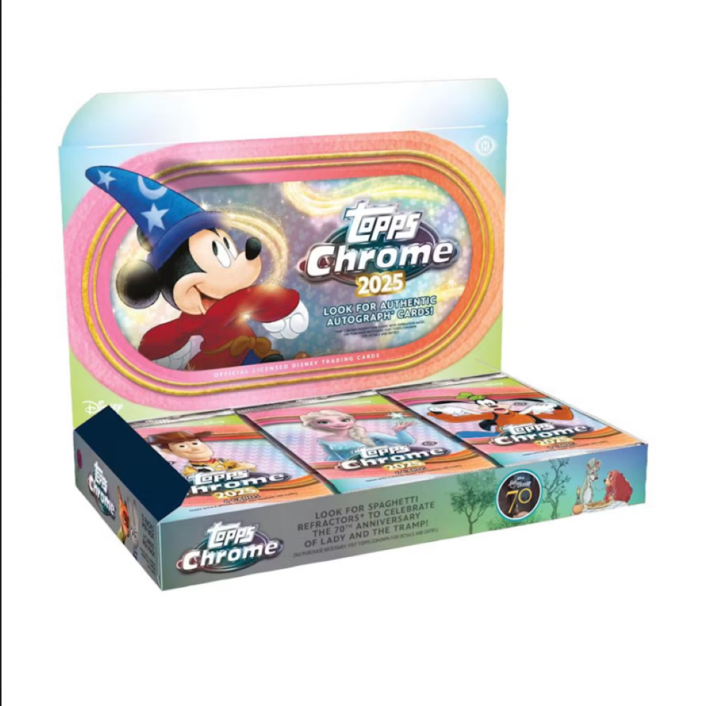 2025 Topps Chrome Disney Hobby Box