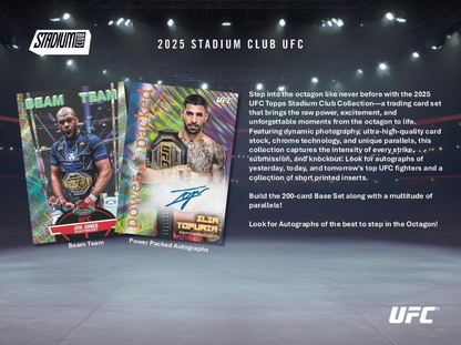 2025 Topps UFC Stadium Club Blaster Box