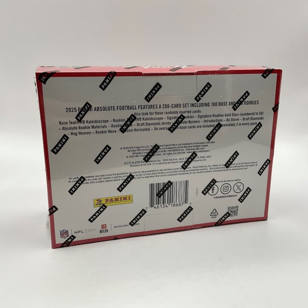 2025 Panini Absolute Football Hobby Mega Box