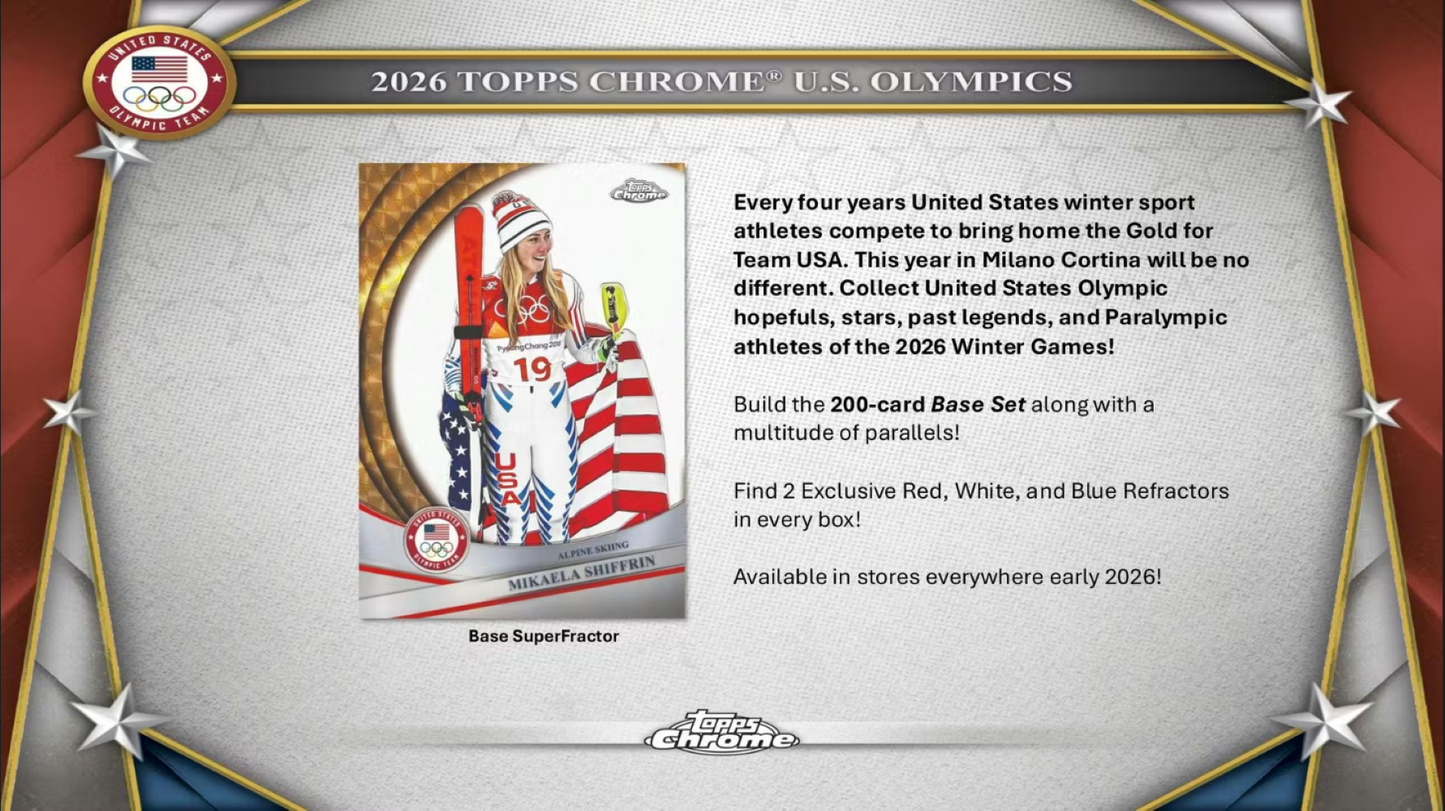 2026 Topps Olympic Hopefuls Blaster Box