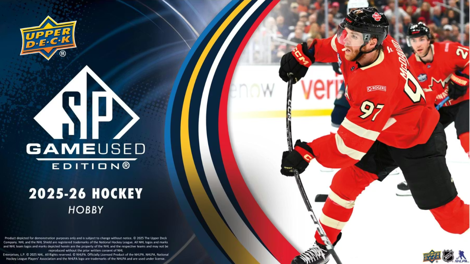 2025-26 Upper Deck SP Game Used Hockey Hobby Box、Hockey、kayou