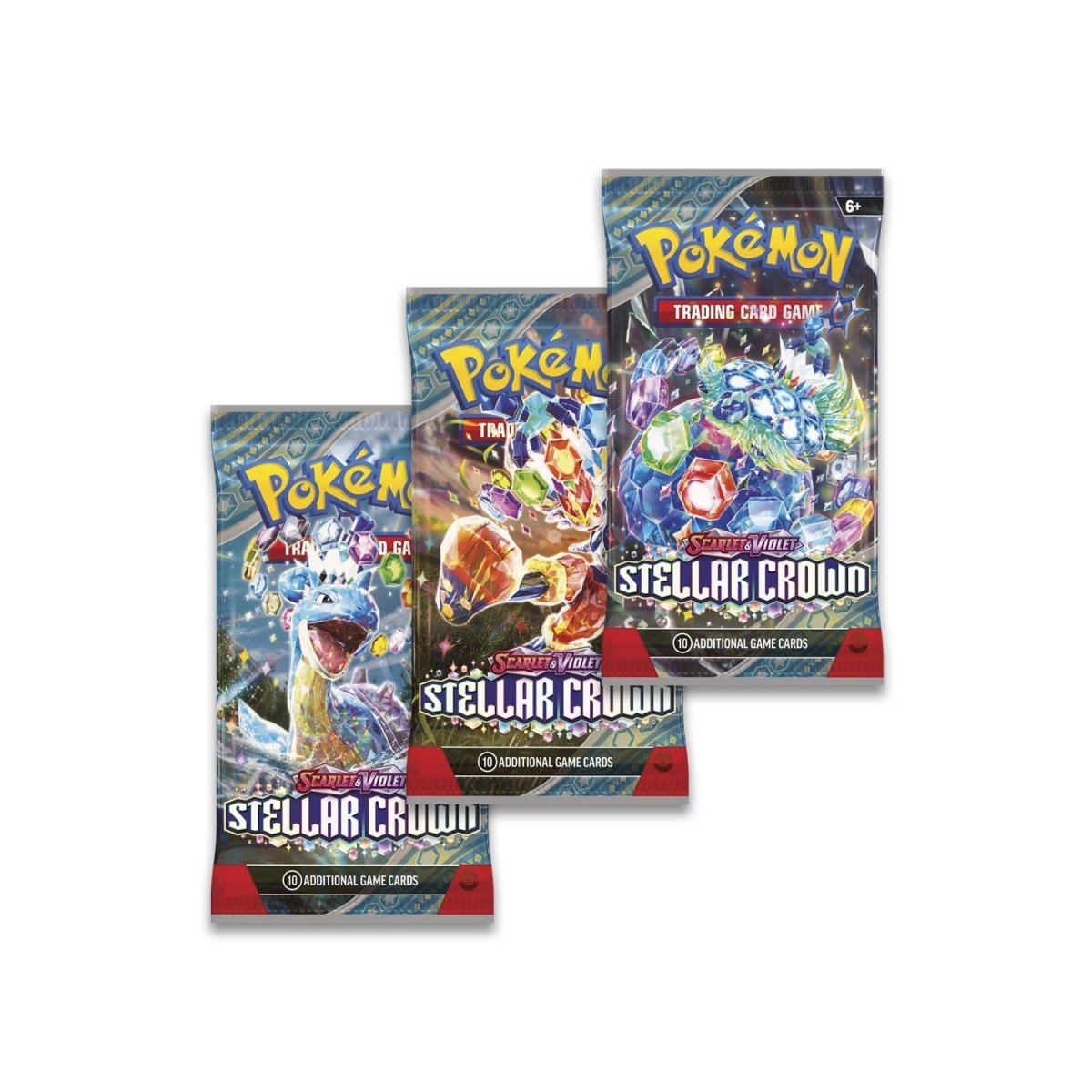 Pokemon: Scarlet & Violet Stellar Crown 3-Pack Blister Pack [Random]