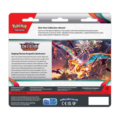 Pokemon: Scarlet & Violet Obsidian Flames 3-Pack Blister [Eevee]