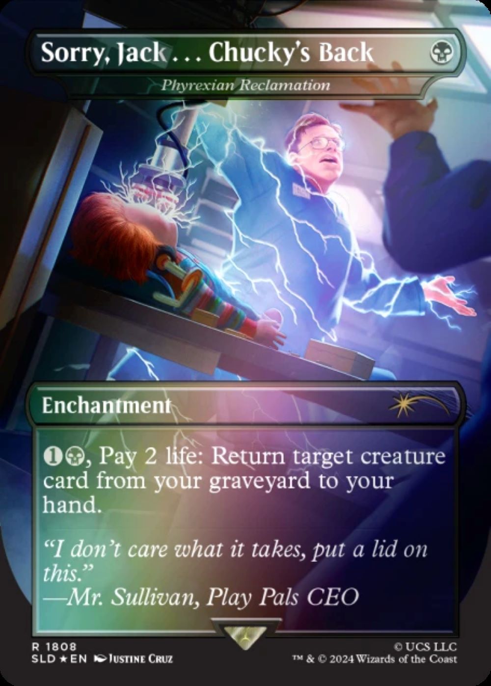 Magic the Gathering: Secret Lair x Chucky: Chucky [Traditional Foil Edition]