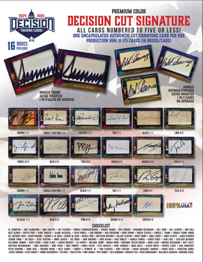 2024 Decision Cut Signature Hobby Box