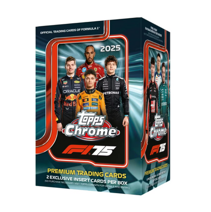 2025 Topps Chrome Formula 1 Racing Blaster Box