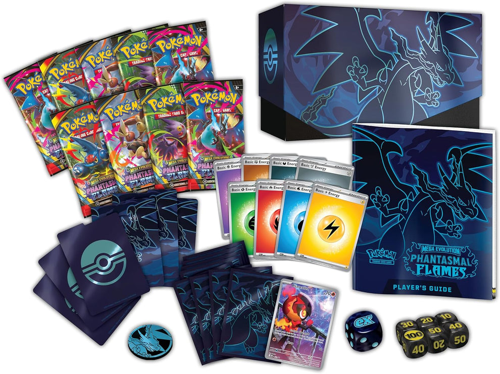 Pokemon Mega: Phantasmal Flames Elite Trainer Box Pokemon Mega: Phantasmal Flames Elite Trainer Box