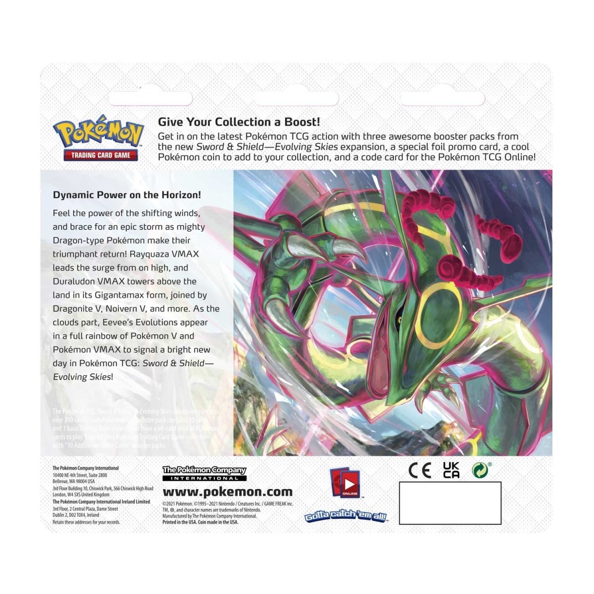 Pokemon: Sword & Shield Evolving Skies 3 Pack Blister [Umbreon]