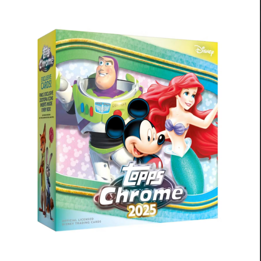 未開封　シュリンク付　Topps Chrome Disney Mega Box 2025 Topps Chrome Disney Mega Box | Collector Store LLC