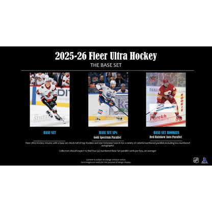 2025-26 Upper Deck Fleer Ultra Hockey Hobby Box *Contact Us to Order*