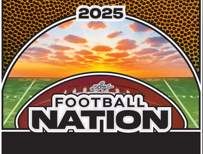2025 Leaf Football Nation Jumbo Box