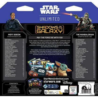 Star Wars Unlimited: Shadows of the Galaxy Two-Player Starter Kit