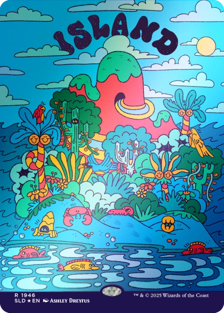 Magic the Gathering: Flower Power Secret Lair [Rainbow Foil]