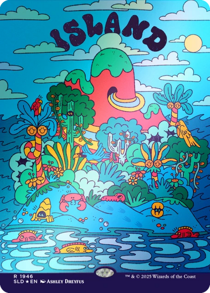 Magic the Gathering: Flower Power Secret Lair [Rainbow Foil]