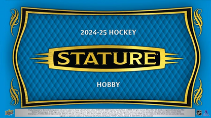 2024-25 Upper Deck Stature Hockey Hobby Box *Contact Us To Order*