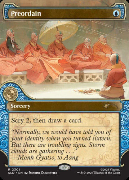 Magic the Gathering Avatar the Last Air Bender Secret Lair - One With The Elements [Non-Foil]