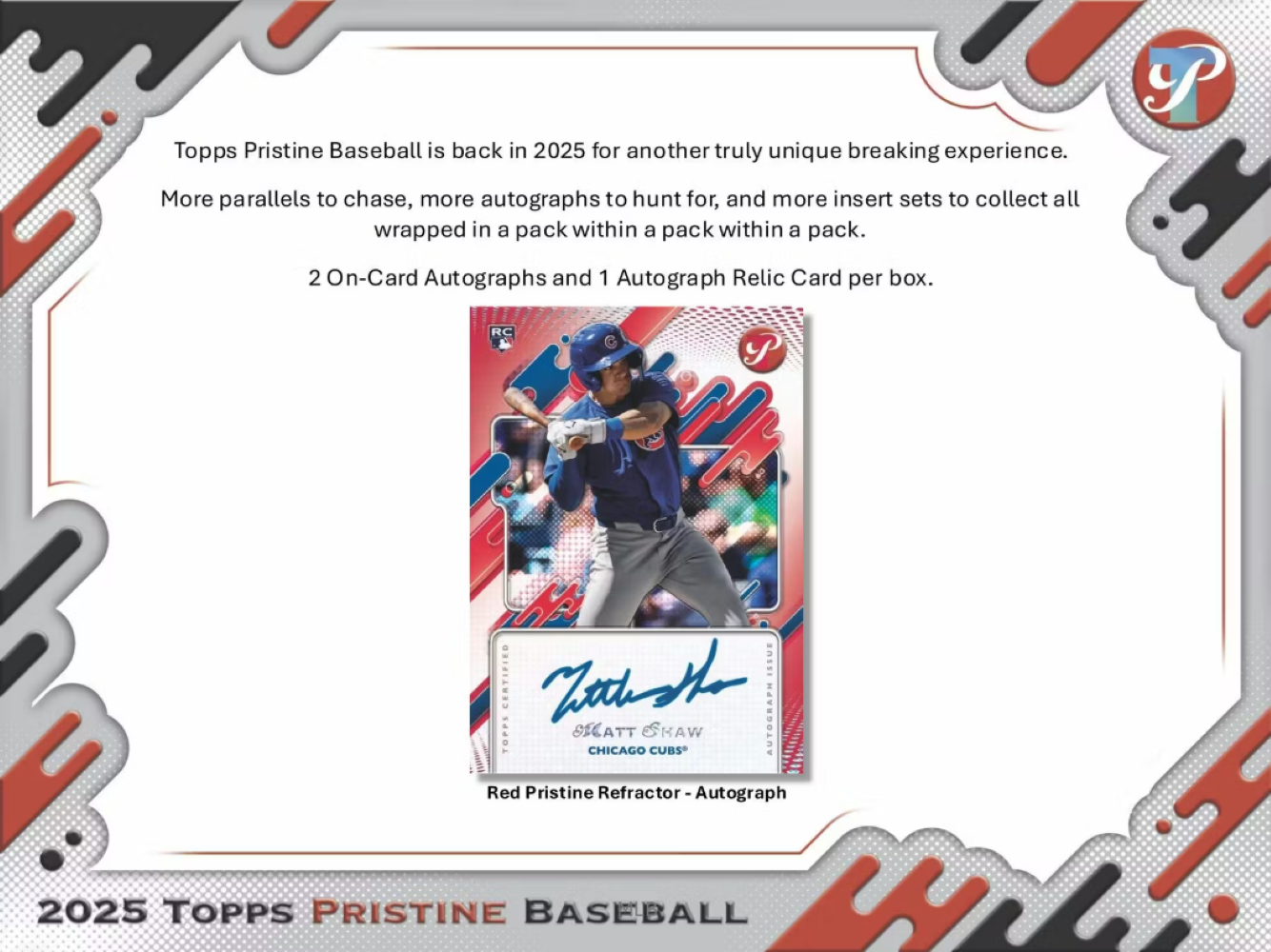2025 Topps Pristine Baseball Hobby Box、Topps、kayou