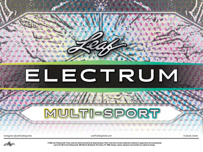 2025 Leaf Electrum Multi-Sport Hobby Box