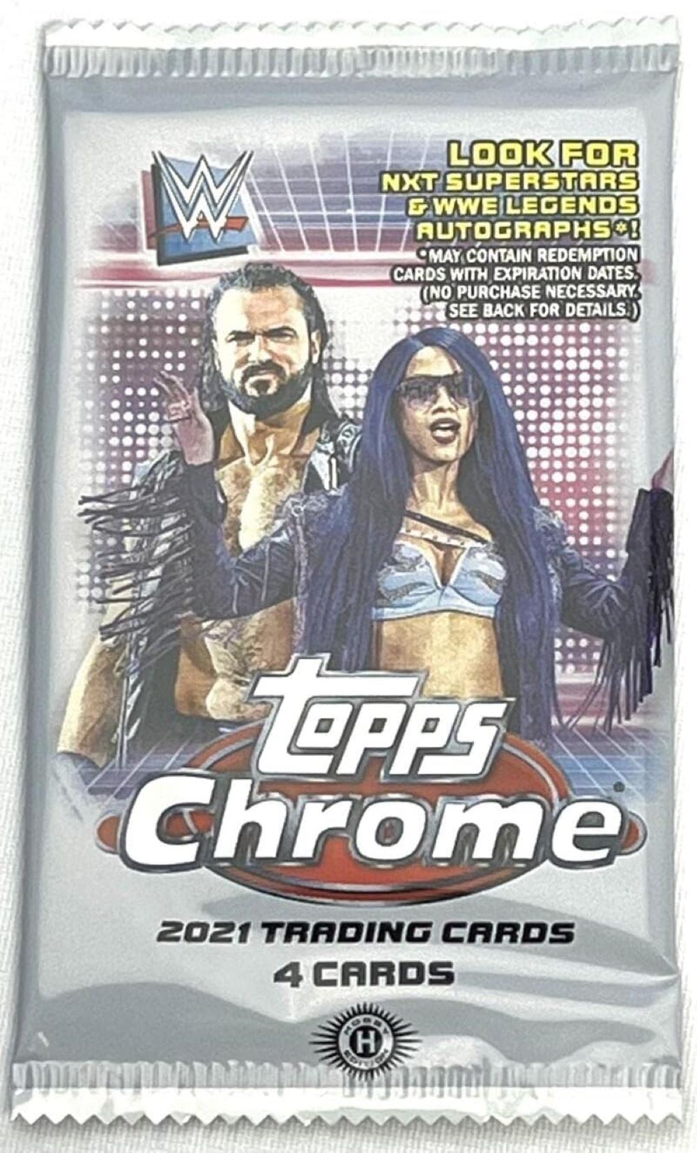 2021 Topps WWE Chrome Hobby Box