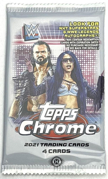 2021 Topps WWE Chrome Hobby Box