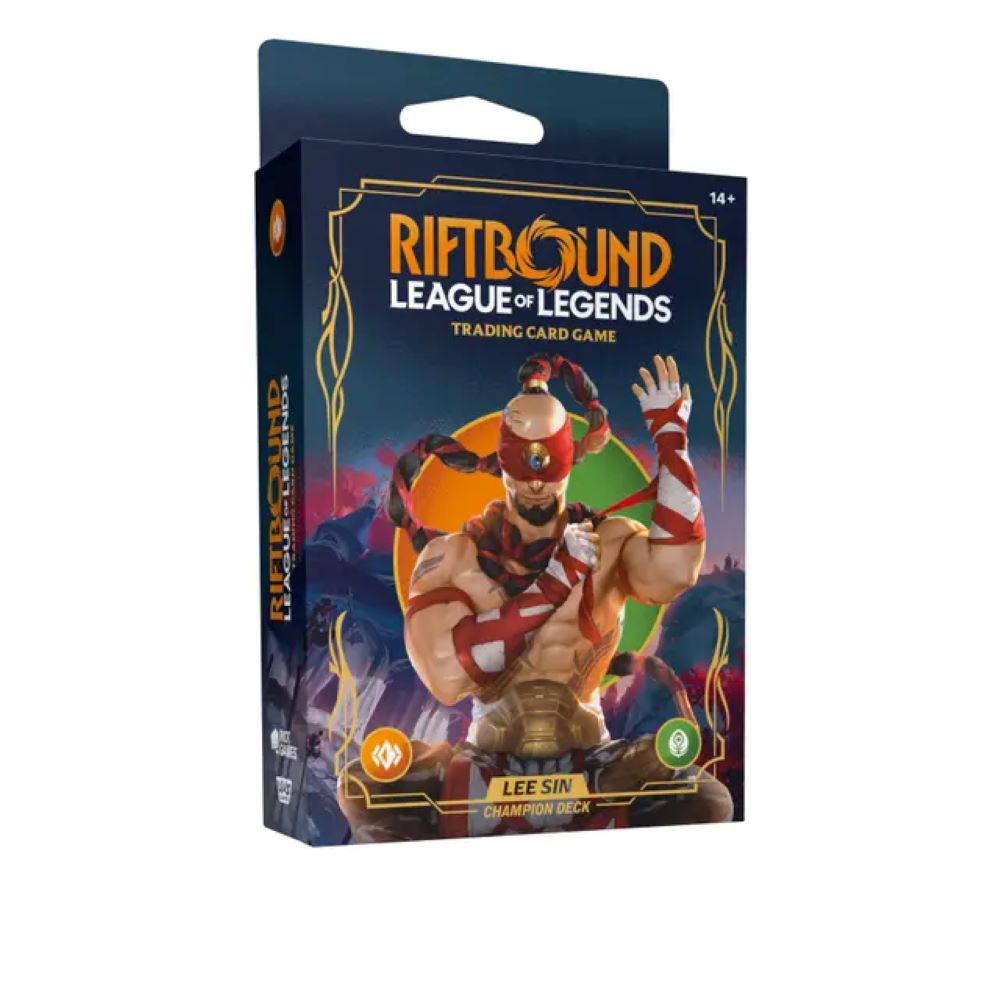 Riftbound League of Legends Origins Lee Sin Starter Deck
