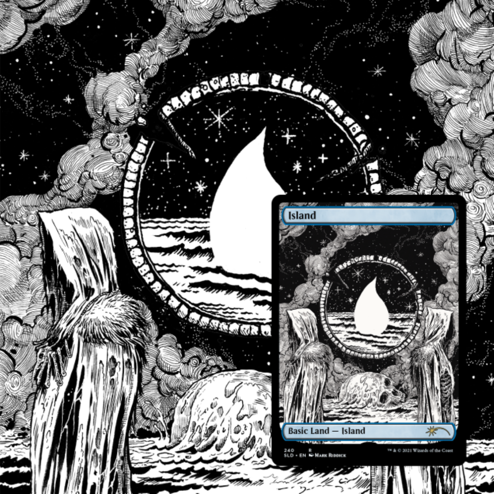 Magic the Gathering: The Unfathomable Crushing Brutality of Basic Lands Secret Lair Drop Series [Non-Foil]