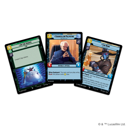 Star Wars Unlimited Secrets of Power Spotlight Deck (Chancellor Palpatine)