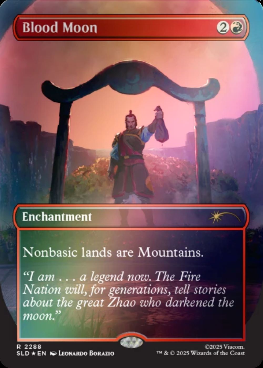 Magic the Gathering Avatar the Last Air Bender Secret Lair - Everything Changed [Non-Foil]