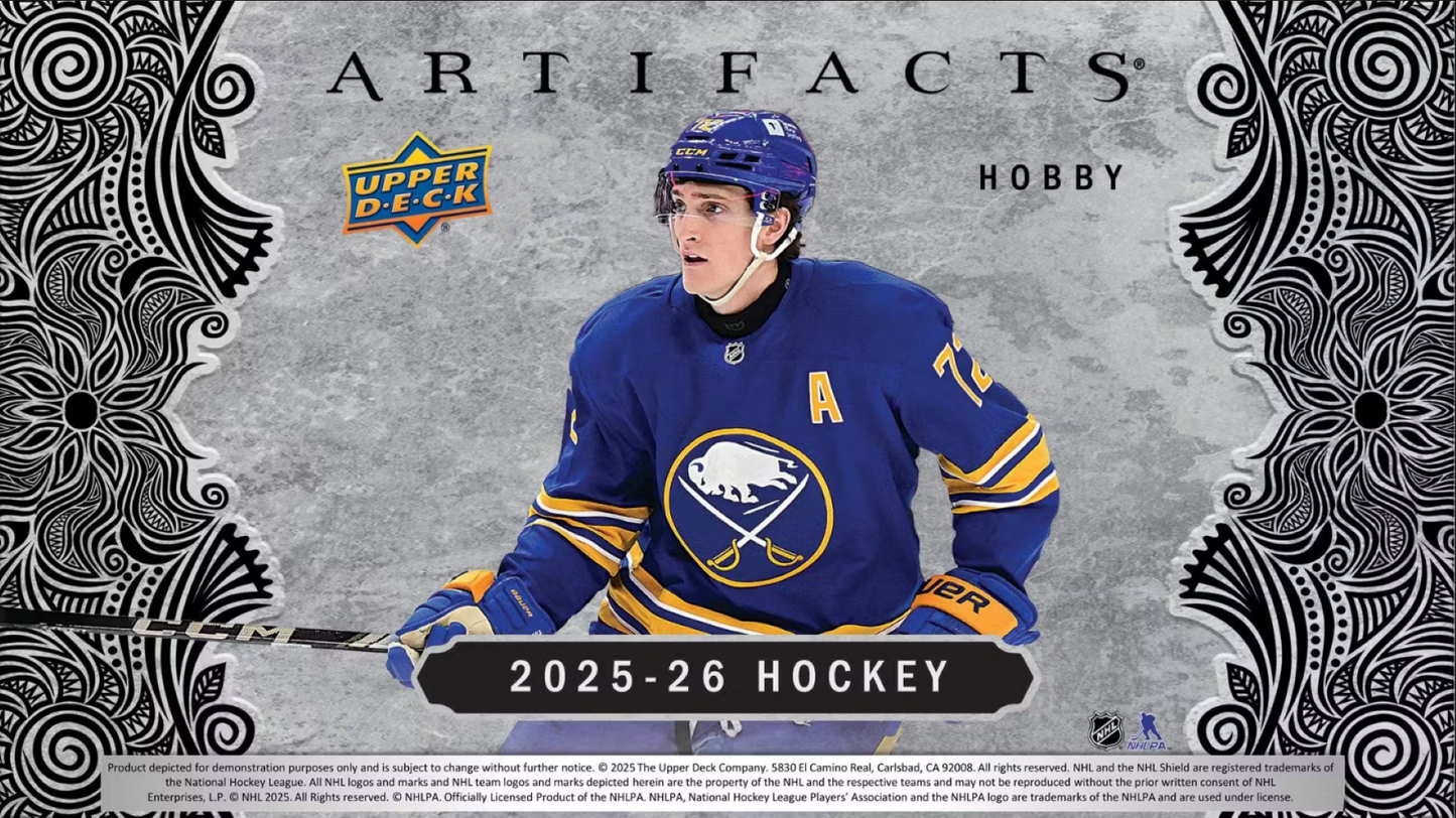 2025-26 Upper Deck Artifacts Hockey Hobby Box *Contact Us To Order*