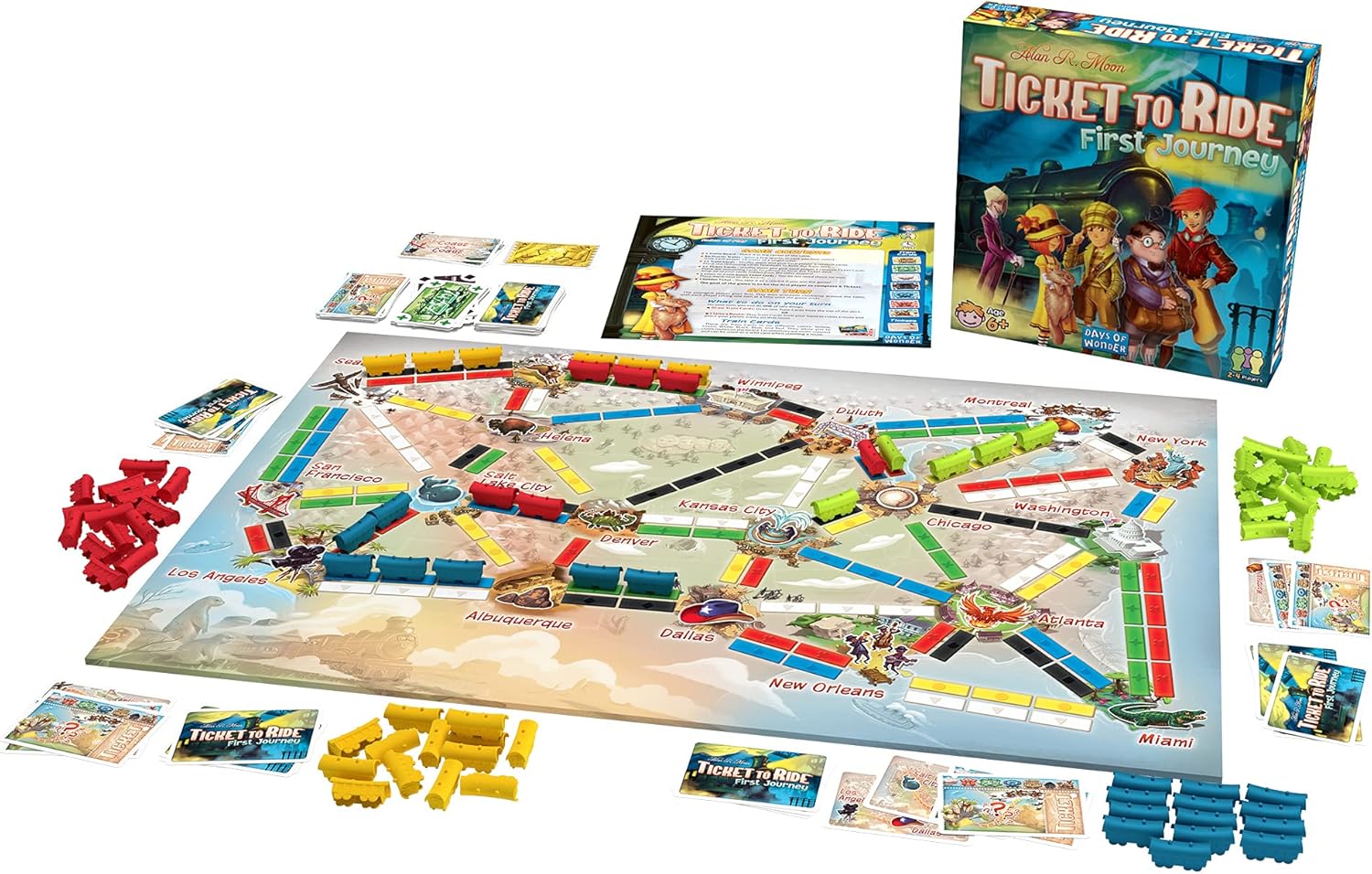 Ticket to Ride: First Journey、Days of Wonder、kayou