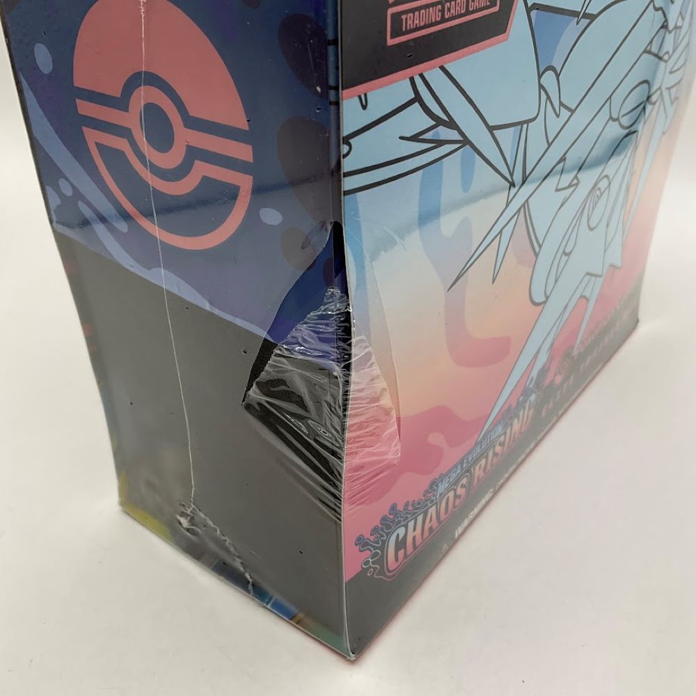 Pokemon: Mega Evolution Chaos Rising Pokemon Center Elite Trainer Box #1 *See Pictures for Condition