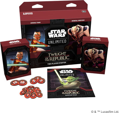 Star Wars Unlimited: Twilight of the Republic Two-Player Starter Kit