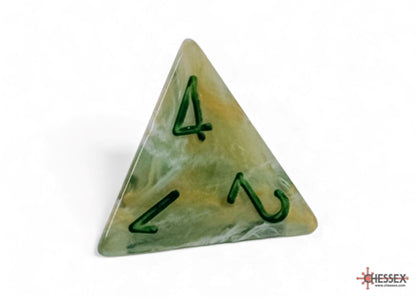 Chessex 7ct Mega-Hedral Marble Green Dice