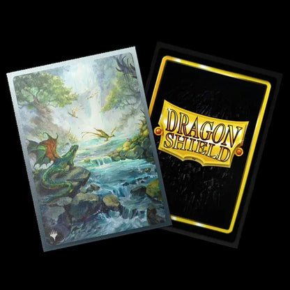 Dragon Shield 100ct Dual Matte Sleeves - Misty Rainforest