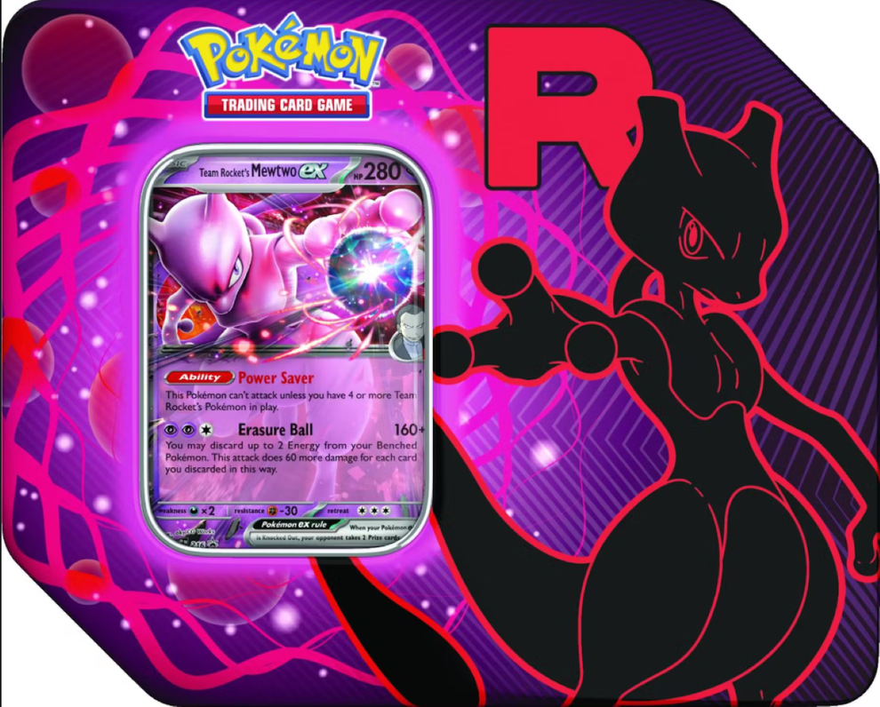 Pokemon: Team Rocket Tin (Random) Pokemon: Team Rocket Tin (Random)