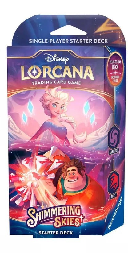 Disney Lorcana: Shimmering Skies Starter Decks (Set of 2)