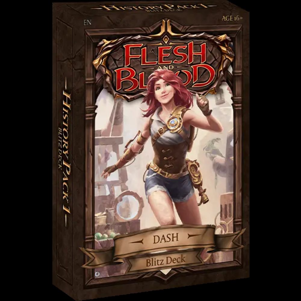 Flesh and Blood: History Pack 1 Blitz Deck Display