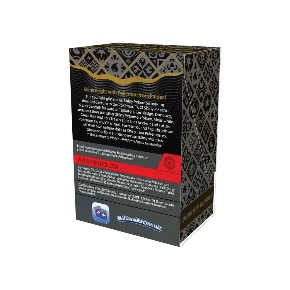 paldean fates booster box canada POKÉMON TCG Scarlet & Violet Paldean Fates Booster Bundle main image 0