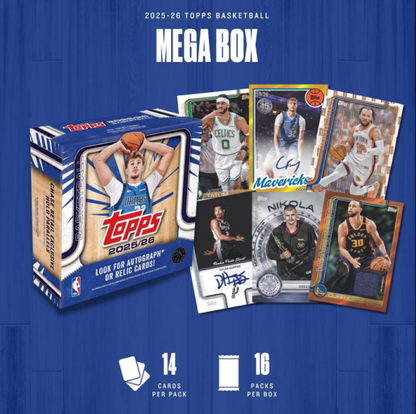 2025-26 Topps Basketball Mega Box