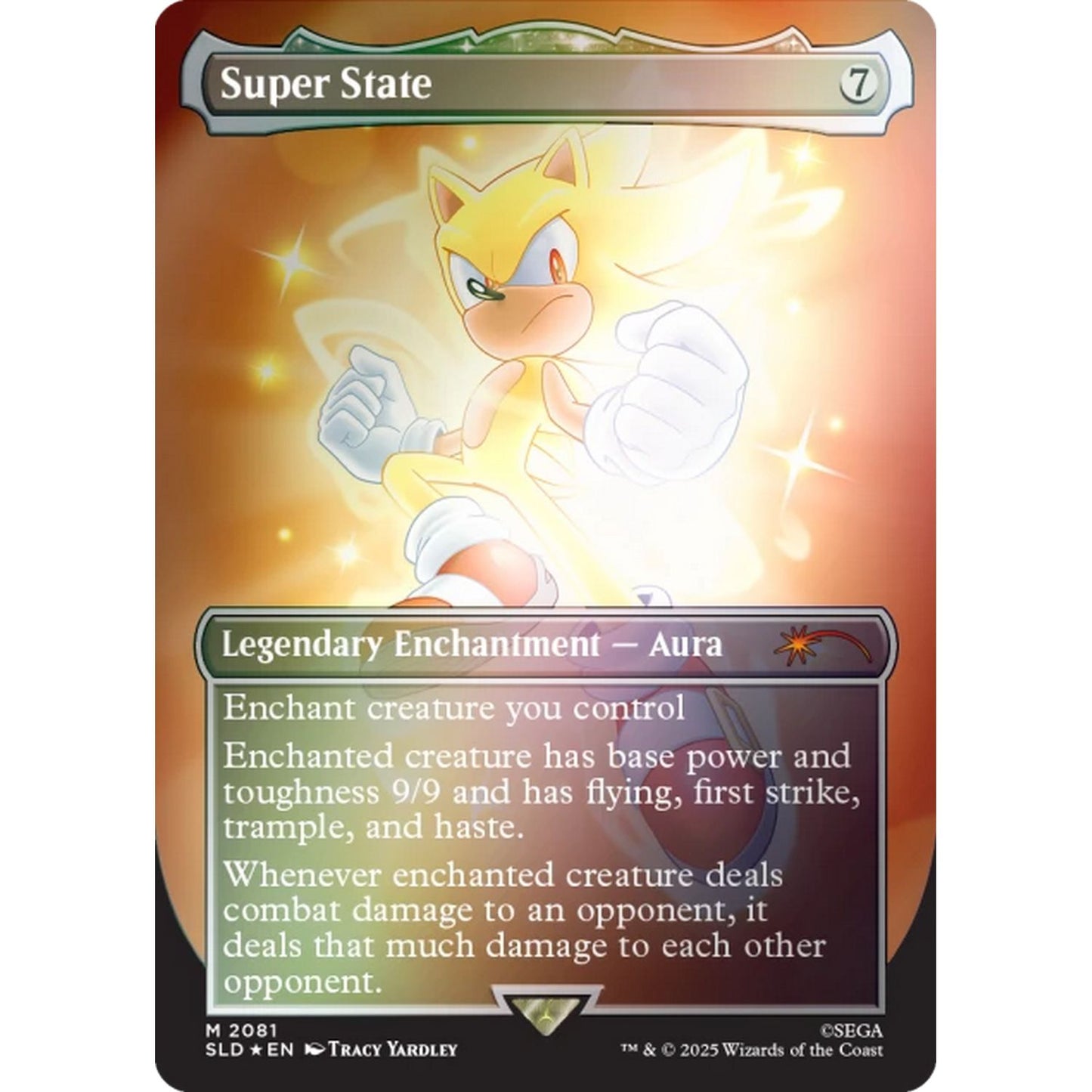 Magic the Gathering: Secret Lair X Sonic Friends & Foes [Rainbow Foil]