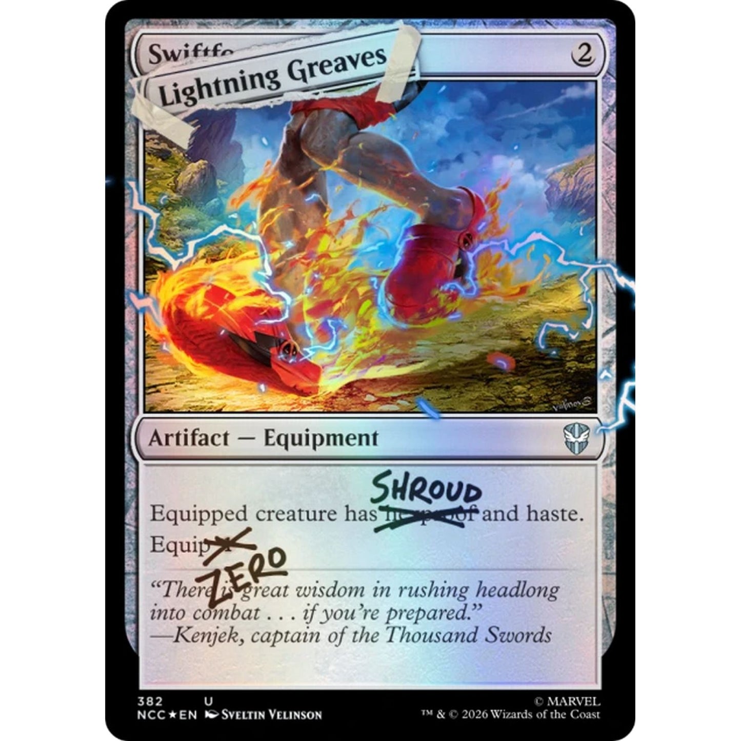 Magic the Gathering: Secret Lair x Marvel - I Fixed It (You're Welcome) [Traditional Foil]