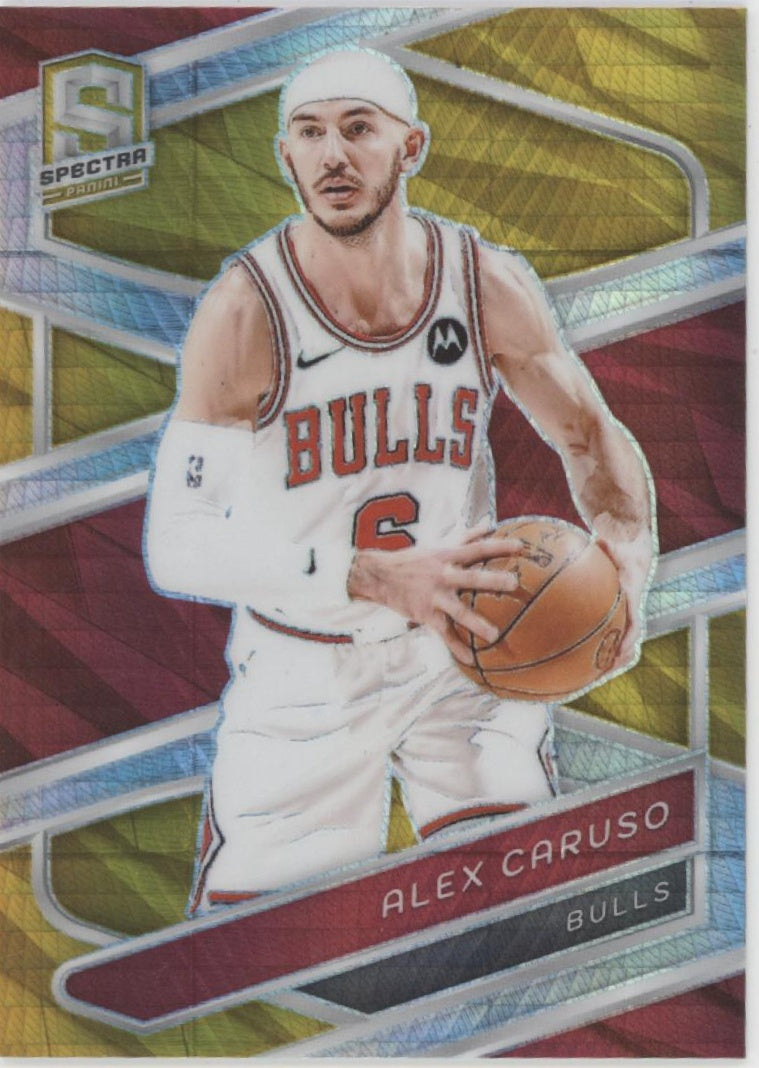 Alex Caruso 2023-24 Panini Spectra Hyper Prizm 04/10 #53