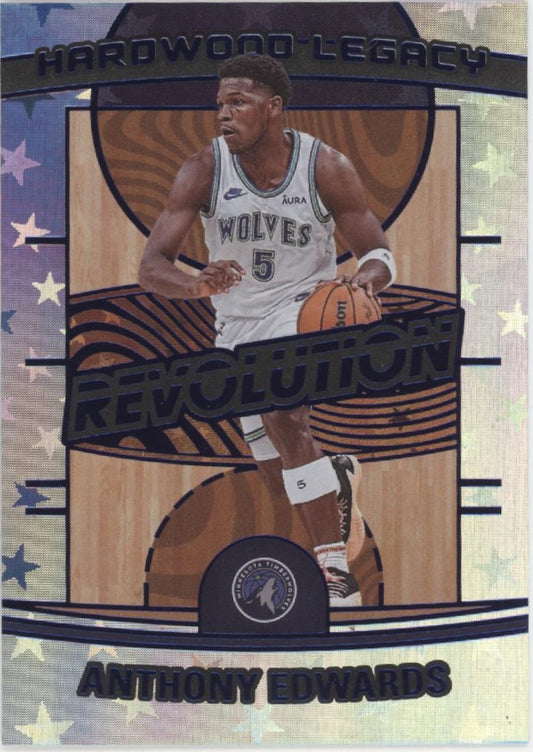 Anthony Edwards 2024-25 Panini Revolution Hardwood Legacy Astro 59/99 #8