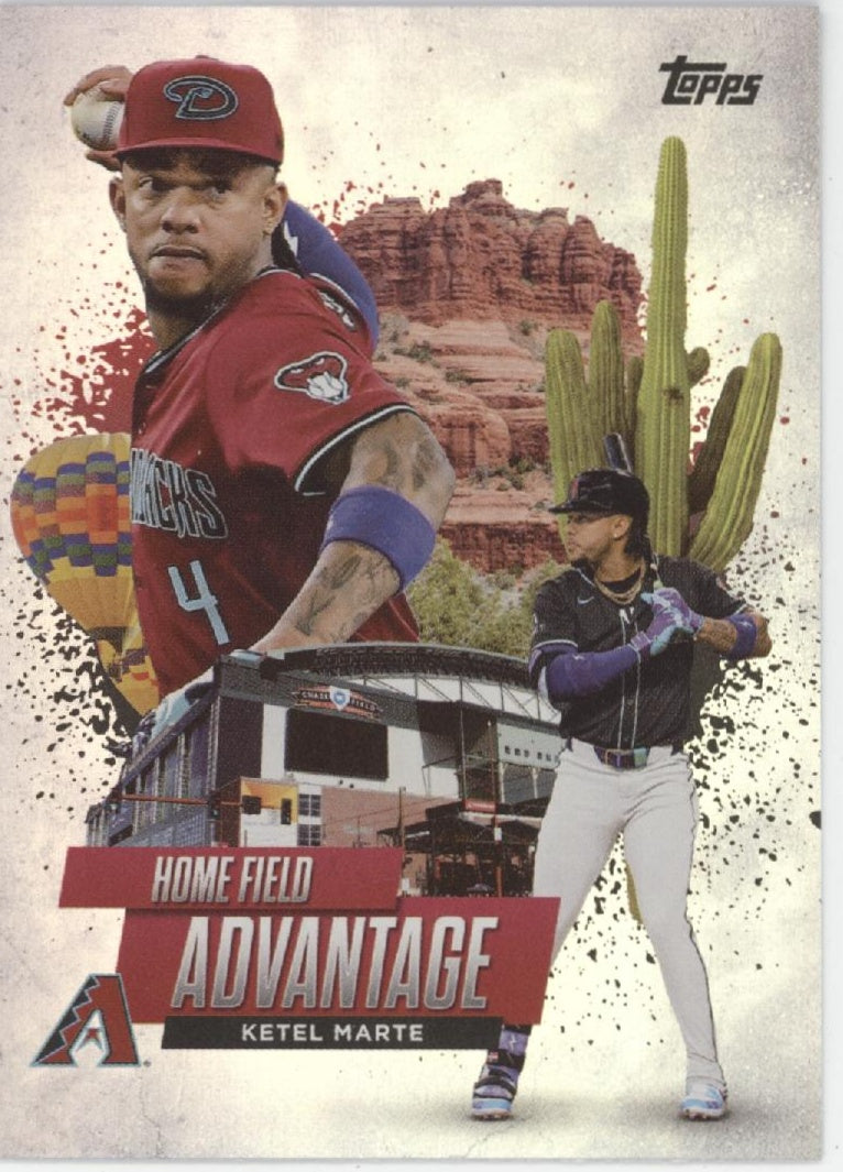 Ketel Marte 2025 Topps Series 1 Home Field Advantage #HA-20