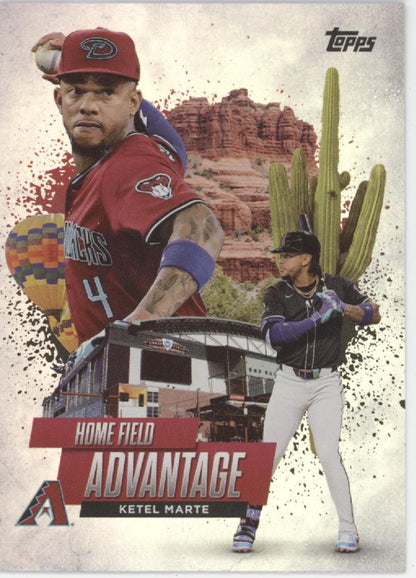Ketel Marte 2025 Topps Series 1 Home Field Advantage #HA-20