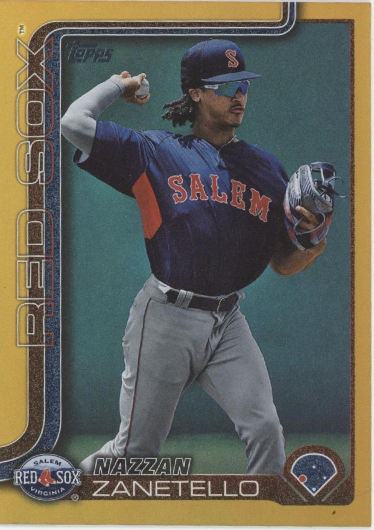 Nazzan Zanetello 2025 Topps Pro Debut Gold Holo 31/50 #PD-130