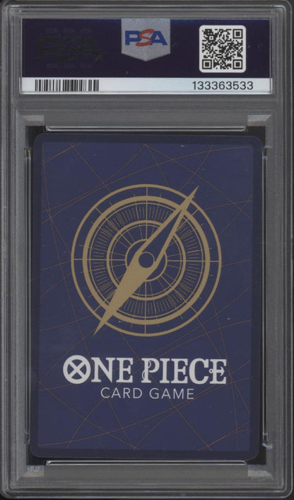 Sanji One Piece Card Game The Best Vol. 2 Manga Alternate Art #119 PSA 10