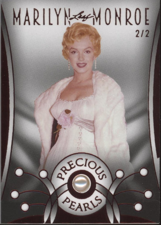 Marilyn Monroe 2024 Leaf Precious Pearls Red 2/2 #PP-25