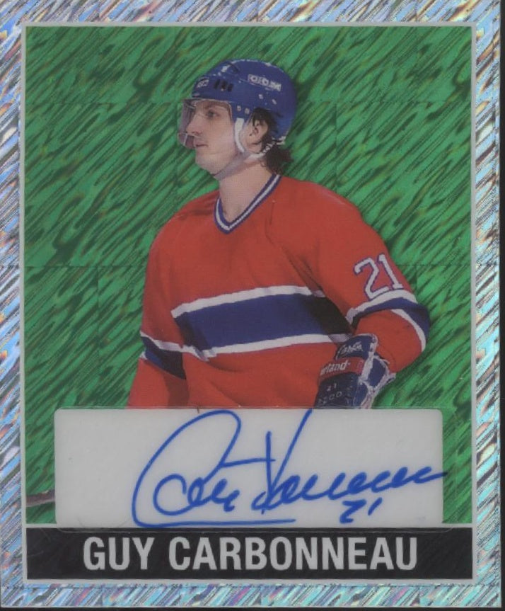 Guy Carbonneau 2025 Leaf Metal Mini 2/3 #LO-GC1